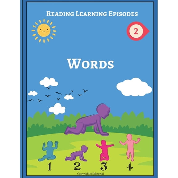 Reading Learning Episodes - Words 2 (Black and white version), (Paperback)