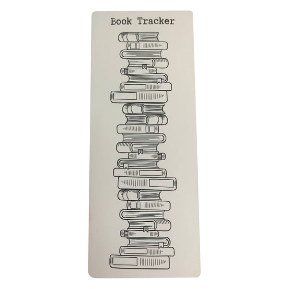 Reading Log Book Tracker Cards 7 Inch Long Durable Cardstock Book Review Log Reading Journal Insert Book Reading Organizerner Bookmark for Book Lovers All Agess Light Beige 3 Pack