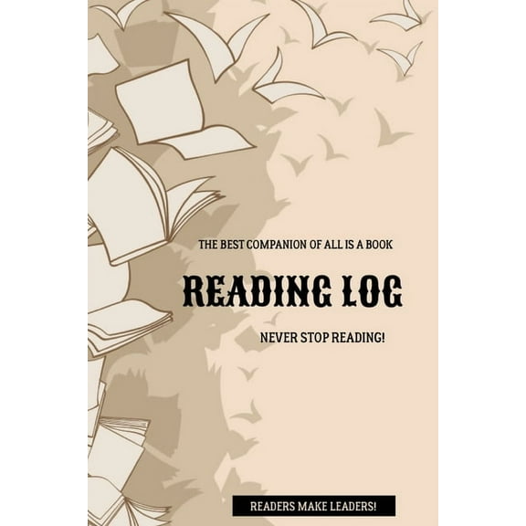Reading Log: Record, Review, & Track Books & Pages Read, Book Lovers Gift, Journal, (Paperback)