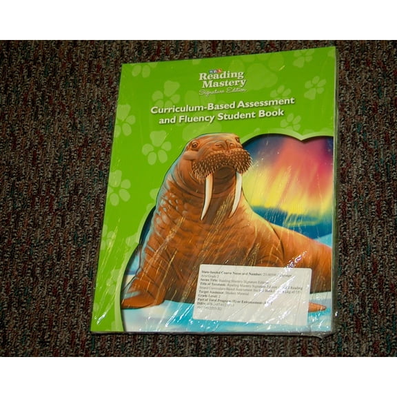 Reading Mastery Reading/Literature Strand Grade 2, Assessment & Fluency Student Book Pkg/15