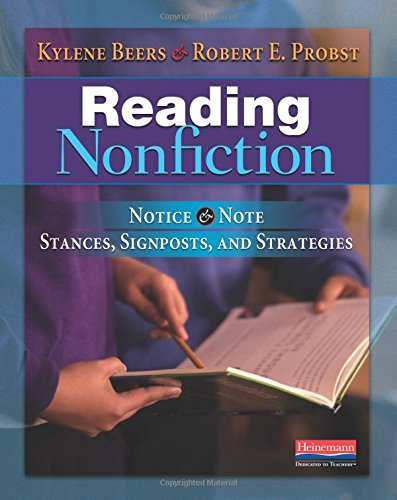 Pre-Owned Reading Nonfiction: Notice & Note Stances, Signposts, and ...