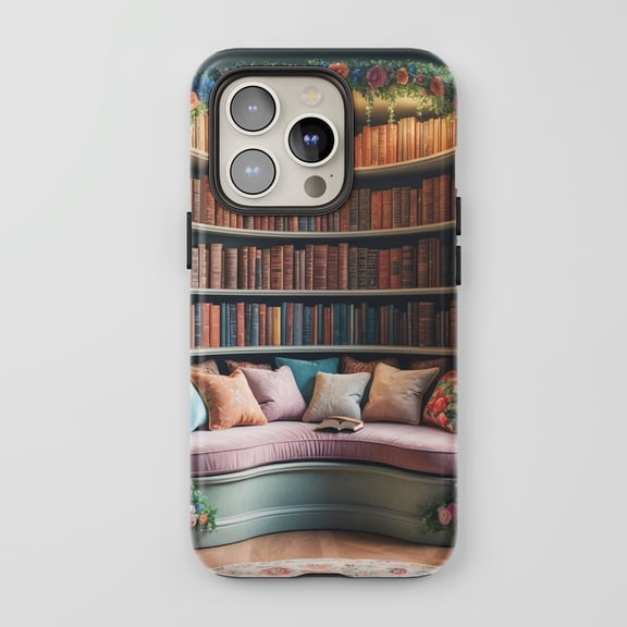 Reading Nook For All iPhone Series Protective Phone Case Cozy Library Multi-color