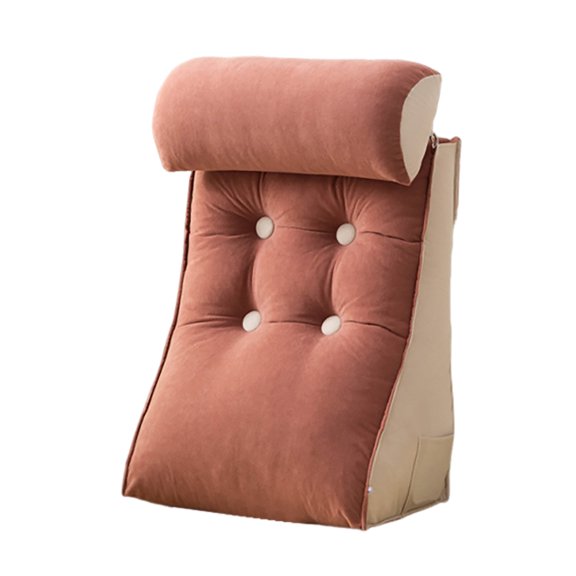 Reading Pillow for Adults with Back Support, Oversized Bed Rest Pillow with Detachable Washable Cover, Comfortable Backrest Cushion for Sitting Up in Bed Sofa Watching TV Gaming