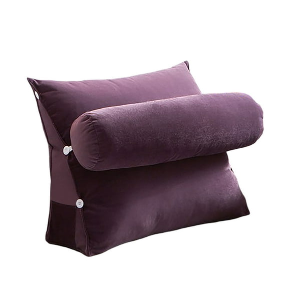 Reading Pillow for Adults with Back Support, Oversized Bed Rest Pillow with Detachable Washable Cover, Comfortable Backrest Cushion for Sitting Up in Bed Sofa Watching TV Gaming