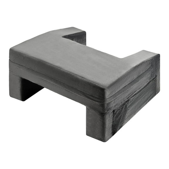 Reading Pillow with Lap Desk - Memory Foam Bed Rest for Reading, Gaming & Working - Large Backrest with Pockets & Cup Holder - Washable Cover - Grey