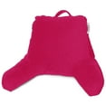 thumbnail image 1 of Reading Pillow, Petite Back Pillow, Backrest Pillows for Bed with Arms, Shredded Memory Foam Back Pillows for Sitting in Bed, Small Back Support Pillow for Kids & Teens, Hot Pink, 1 of 6