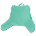 thumbnail image 1 of Reading Pillow, Petite Back Pillow, Backrest Pillows for Bed with Arms, Shredded Memory Foam Back Pillows for Sitting in Bed, Small Back Support Pillow for Kids & Teens, Mint, 1 of 6