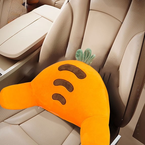 Reading Pillow, Stylish Bed Pillow for Adult Children Backrest, Lounging, Reading, Working Back Pillow for Bed & Couch, Orange
