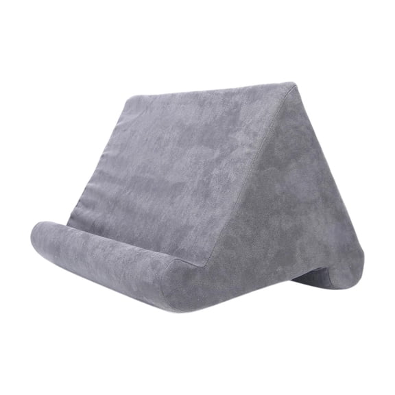 Reading Pillow Tablet Stand Support Pillow, Multi Angle Adjustable Device Holder Pillow, Soft Plush Fabric Comfortable Support Cushion, Portable Lightweight Home Office Pillow