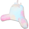 thumbnail image 1 of Reading Pillow for Kids, Unicorn Backrest Pillows for Sitting in Bed with Washable Cover, Back Support Husband Pillow with Arms for Bed and Couch, 1 of 6