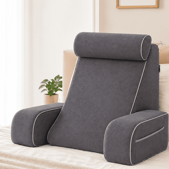 HomePamper Reading Pillow for Sitting in Bed Adult