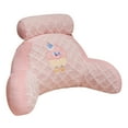thumbnail image 1 of Reading Pillows for Sitting in Bed Adult Velvet Back Rest Support Cushion for Sitting Up on Bed Couch Sofa Floor Watching TV Reading Gaming Dorm Essentials with Arms Support, 1 of 6
