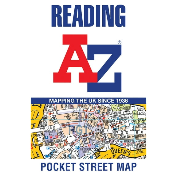 Reading Pocket Street Map, (Hardcover)