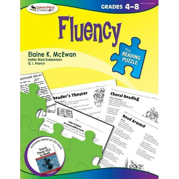Reading Puzzle The Reading Puzzle: Fluency, Grades 4-8, (Paperback)