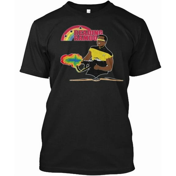 Reading Rambo T-Shirt Made in the USA Size S to 5XL