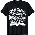 thumbnail image 1 of Reading Reader Librarian Library English Teacher T-Shirt, 1 of 4