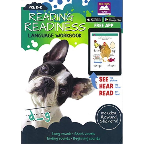 Pre-Owned Reading Readiness Language Workbook, Pre K-K Paperback
