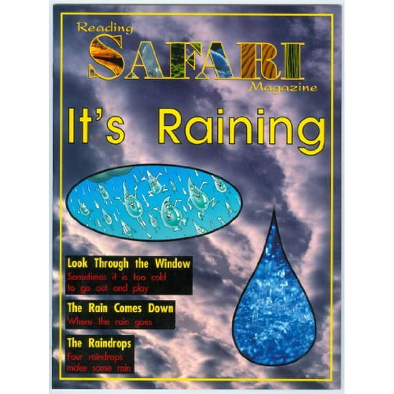 Pre-Owned Reading Safari Magazine: It's Raining Paperback