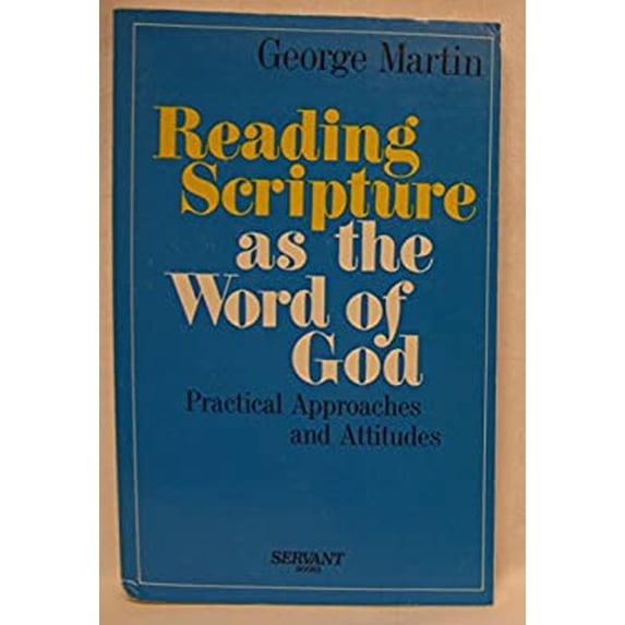 Pre-Owned Reading scripture as the Word of God 9780892830237 Used