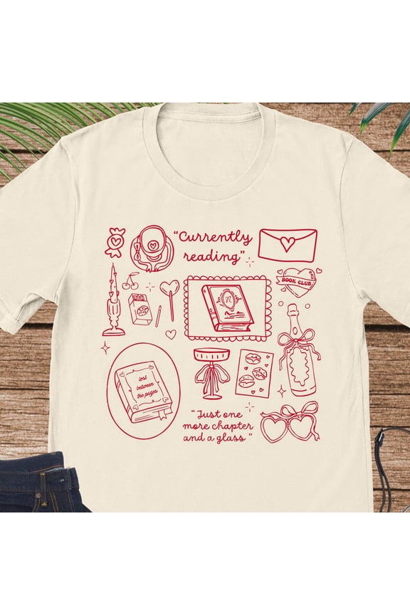 Reading Shirt Bookworm Gift Book TShirt Librarian Shirt Book Lover Gift Just One More Chap