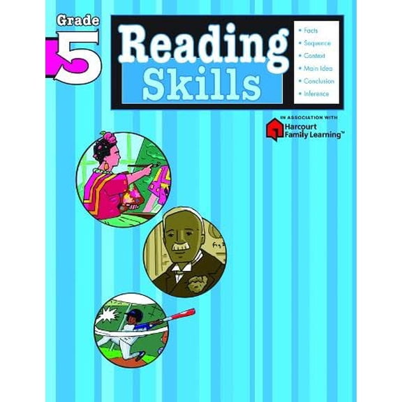 Pre-Owned Reading Skills: Grade 5 (Flash Kids Harcourt Family Learning)