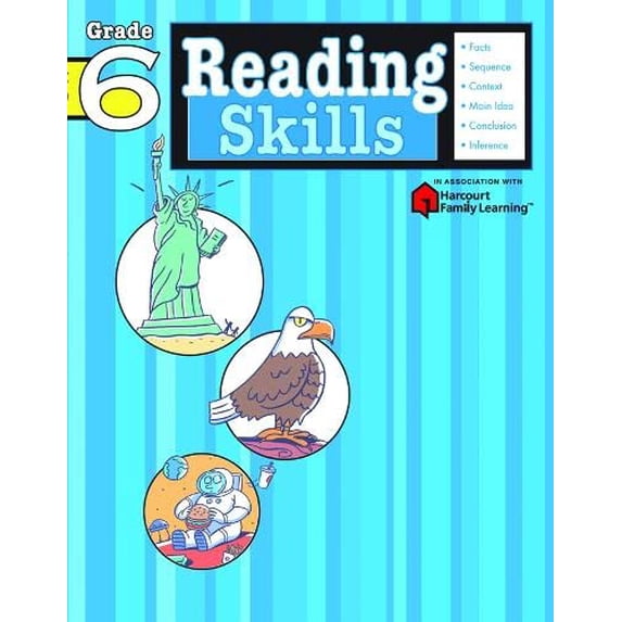 Pre-Owned Reading Skills, Grade 6 (Paperback) 1411400771 9781411400771