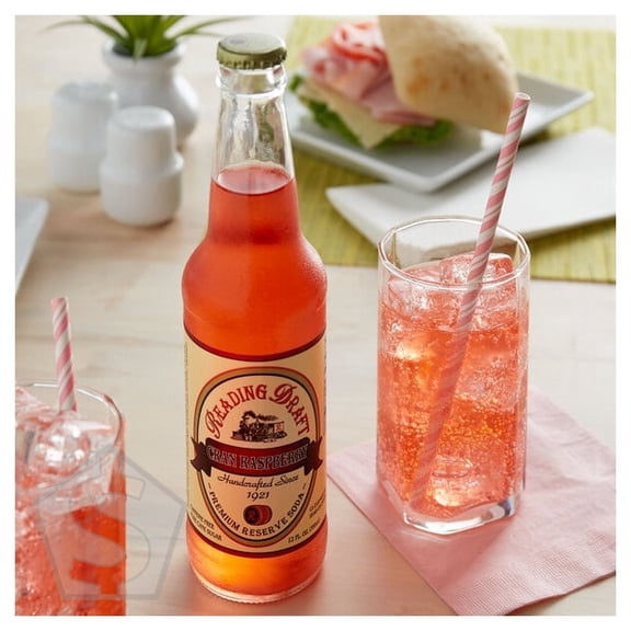 Reading Soda Works Cran Raspberry 12 fl. oz. - 12/Case