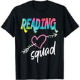thumbnail image 1 of Reading Squad, Book Reader Librarian Reading Squad T-Shirt, 1 of 4
