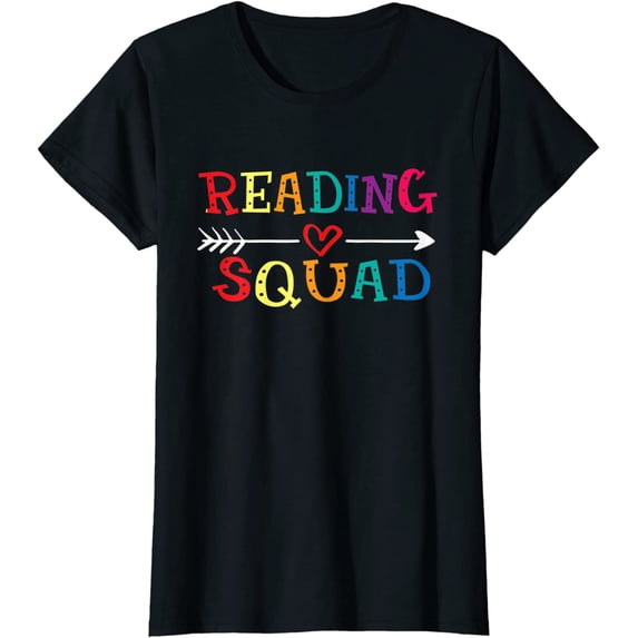 Reading Squad Love Reading Teacher Appreciation Gift T-Shirt