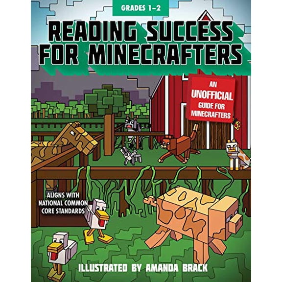 Pre-Owned Reading Success for Minecrafters: Grades 1-2 (Paperback)