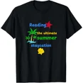 thumbnail image 1 of Reading The Ultimate Summer Staycation Funny T Shirt, 1 of 2