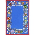 thumbnail image 1 of Joy Carpets Kid Essentials Reading Train 10'9" x 13'2" Area Rug in Color Multi, 1 of 1