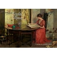 thumbnail image 1 of Pre-Owned Reading Woman Bk of Postcards (Paperback) 0764941097 9780764941092, 1 of 1
