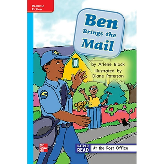Pre-Owned Reading Wonders Leveled Reader Ben Brings the Mail: On-Level Unit 2 Week 1 Grade 1 (Spiral-bound) 0021196230 9780021196234