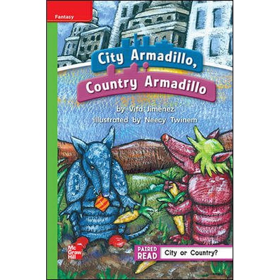 Pre-Owned Reading Wonders Leveled Reader City Armadillo, Country Armadillo: Beyond Unit 2 Week 2 Grade 1, (Spiral-Bound)