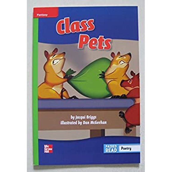 Pre-Owned Reading Wonders Leveled Reader Class Pets: Beyond Unit 1 Week 1 Grade 2 (ELEMENTARY CORE READING), 9780021188826, 0021188823, Paperback, 1 edition