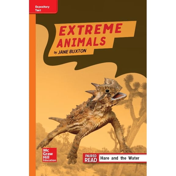 Pre-Owned Reading Wonders Leveled Reader Extreme Animals: Approaching Unit 2 Week 4 Grade 4 (Spiral-bound) 0021190844 9780021190843