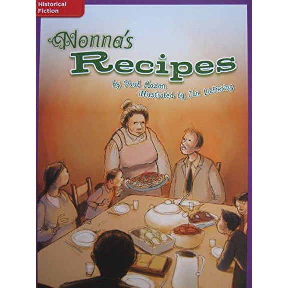 Pre-Owned Reading Wonders Leveled Reader Nonna's Recipe: Ell Unit 6 Week 2 Grade 4, (Spiral-Bound)