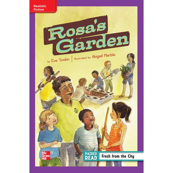 Pre-Owned Reading Wonders Leveled Reader Rosa's Garden: Ell Unit 1 Week 2 Grade 4 (Spiral-bound) 0021191441 9780021191444