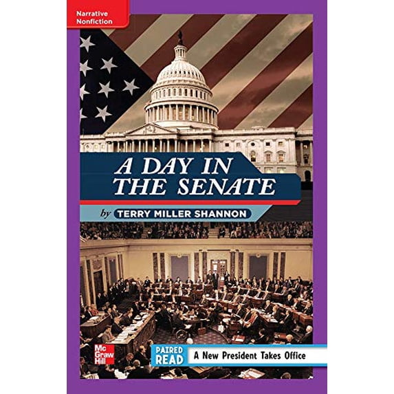 Pre-Owned Reading Wonders Leveled Reader a Day in the Senate: Ell Unit 4 Week 1 Grade 4 (Spiral-bound) 0021191727 9780021191727