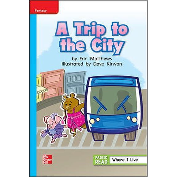 Pre-Owned Reading Wonders Leveled Reader a Trip to the City: On-Level Unit 1 Week 2 Grade 1, (Spiral-Bound)