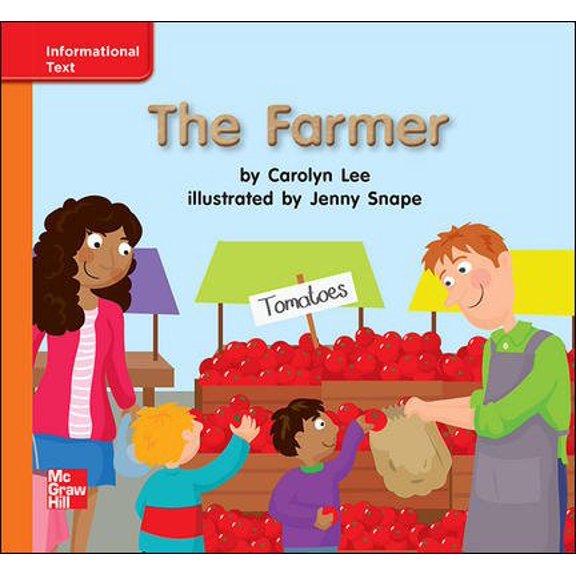 Pre-Owned Reading Wonders Leveled Reader the Farmer: Approaching Unit 5 Week 3 Grade K (Spiral-bound) 002119386X 9780021193868