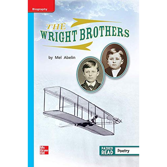 Pre-Owned Reading Wonders Leveled Reader the Wright Brothers: On-Level Unit 5 Week 3 Grade 1 (Spiral-bound) 0021196796 9780021196791