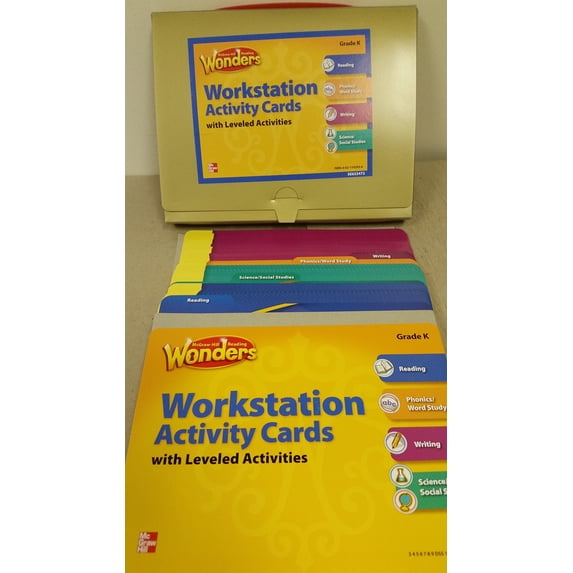 Reading Wonders Workstation Activity Cards Grade K