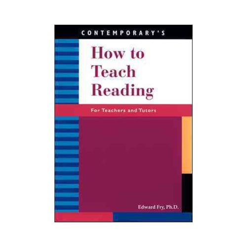Pre-Owned How to Teach Reading: For Teachers and Tutors, 9780809297535, 0809297531, Paperback,