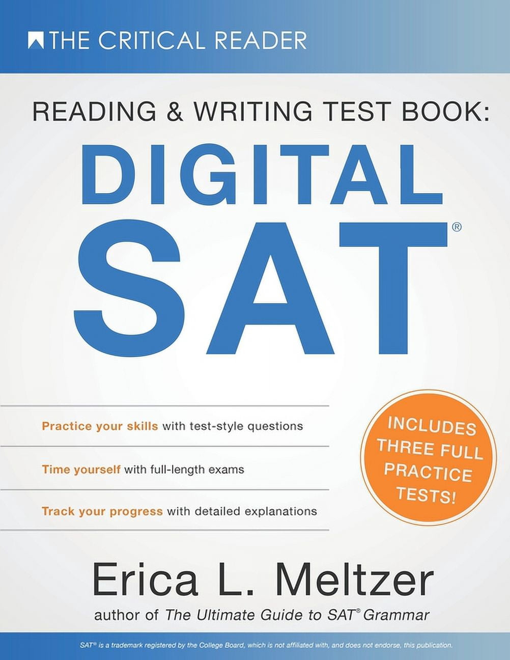 Reading & Writing Test Book: Digital SAT(R) (Paperback) - Walmart.com