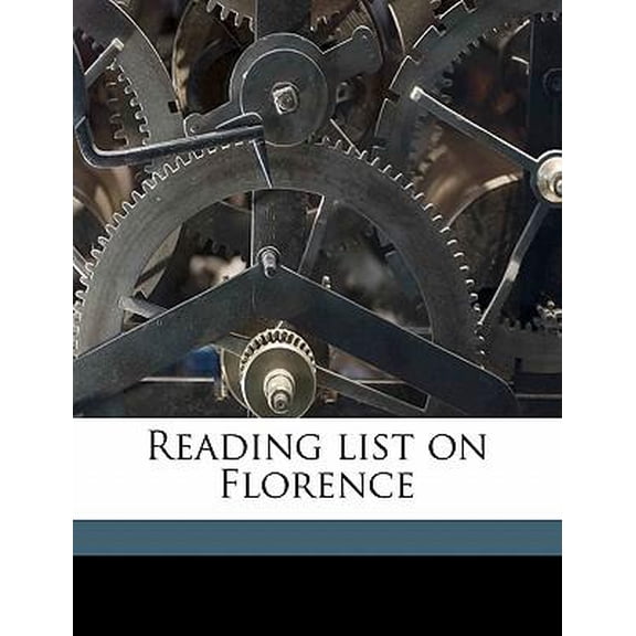 Reading List on Florence Paperback