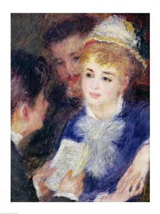 Reading the Role Canvas Art - Pierre-Auguste Renoir (18 x 24)