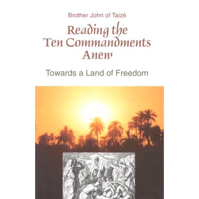 Pre-Owned Reading the Ten Commandments Anew: Towards a Land of Freedom (Paperback) 0818909552 9780818909559