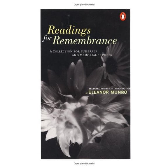 Pre-Owned Readings For Remembrance: A Collection For Funerals And Memorial Services Paperback